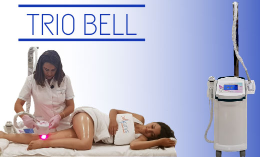 Trio-Bell: equipo con crio-radiofrecuencia y vela