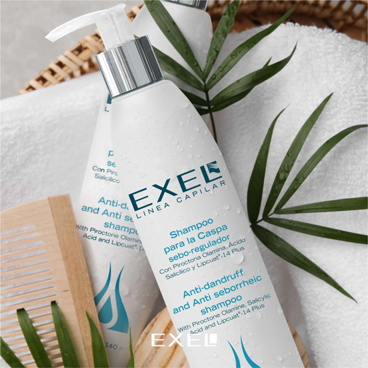 EXEL: SHAMPOO SEBO REGULADOR PARA LA CASPA