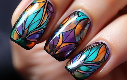 Glass Nails: 10 diseos para lucir uas de cristal