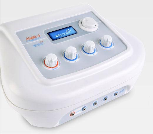 Multix 4, electroestimulador muscular de ondas múltiplesRusas